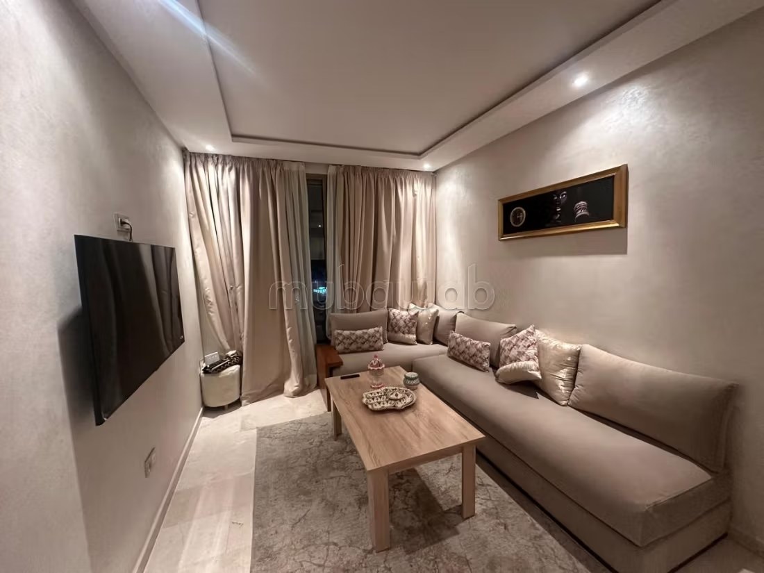 Location saisonnière à Guéliz. 1 chambre. Double vitrage et chauffage central - Photo 2