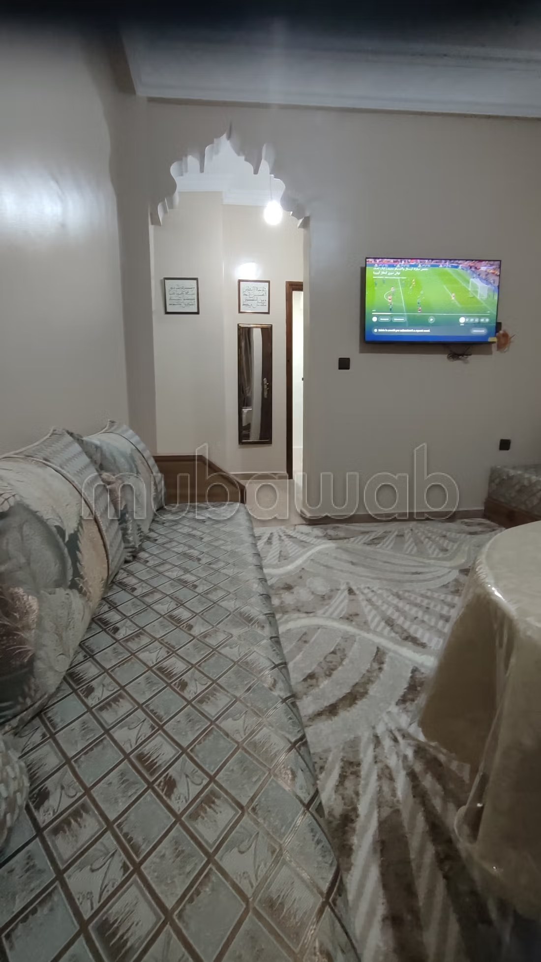 Maison à louer pour vos vacances à Hay Salam. 1 Pièce. Salon traditionnel et porte blindée - Photo 6