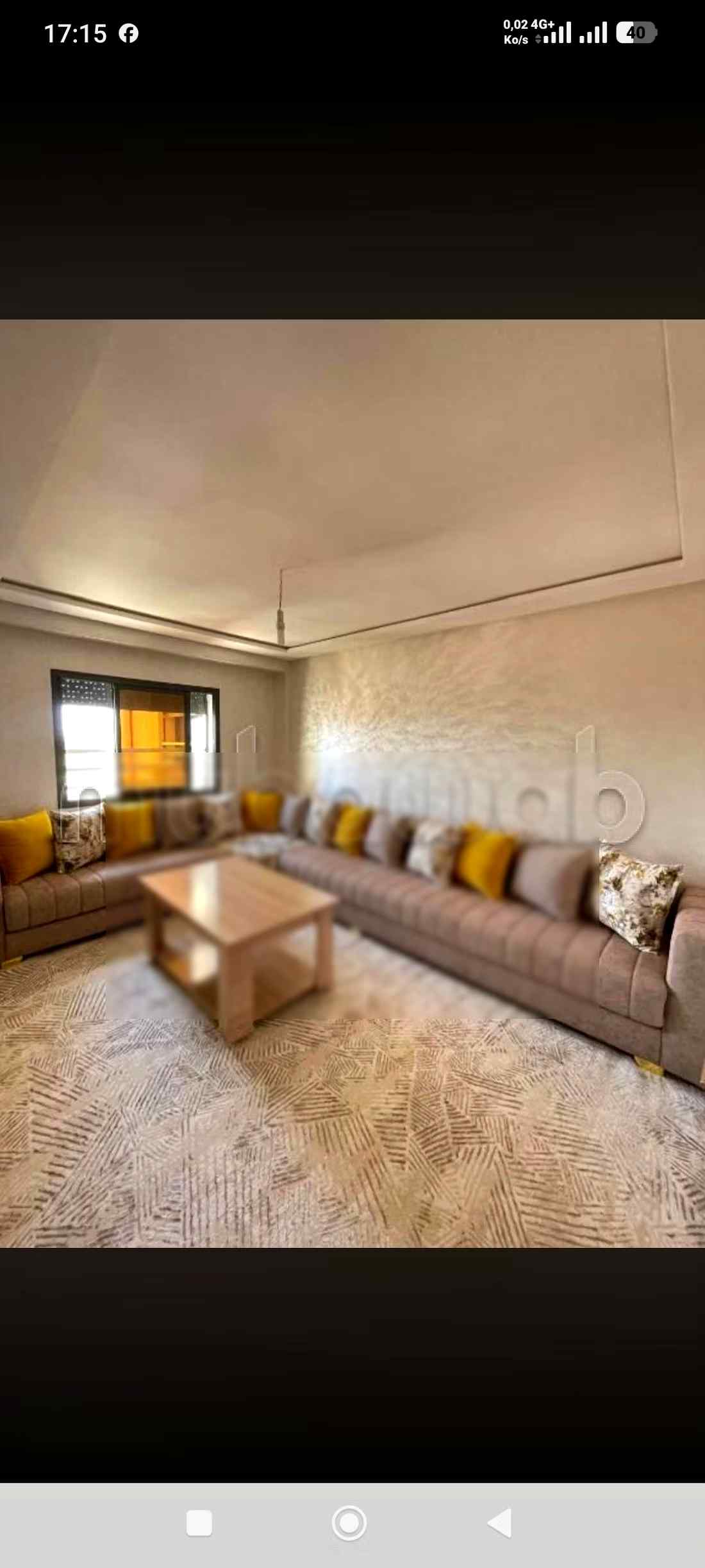 Appartements à louer à Béni Mellal. 2 belles chambres. Air conditionné et cheminée