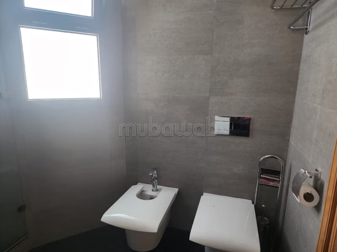 Appartement de vacances à louer à Casablanca Marina. Superficie 75 m². Vue exceptionnelle sur la mer, chauffage central - Photo 13