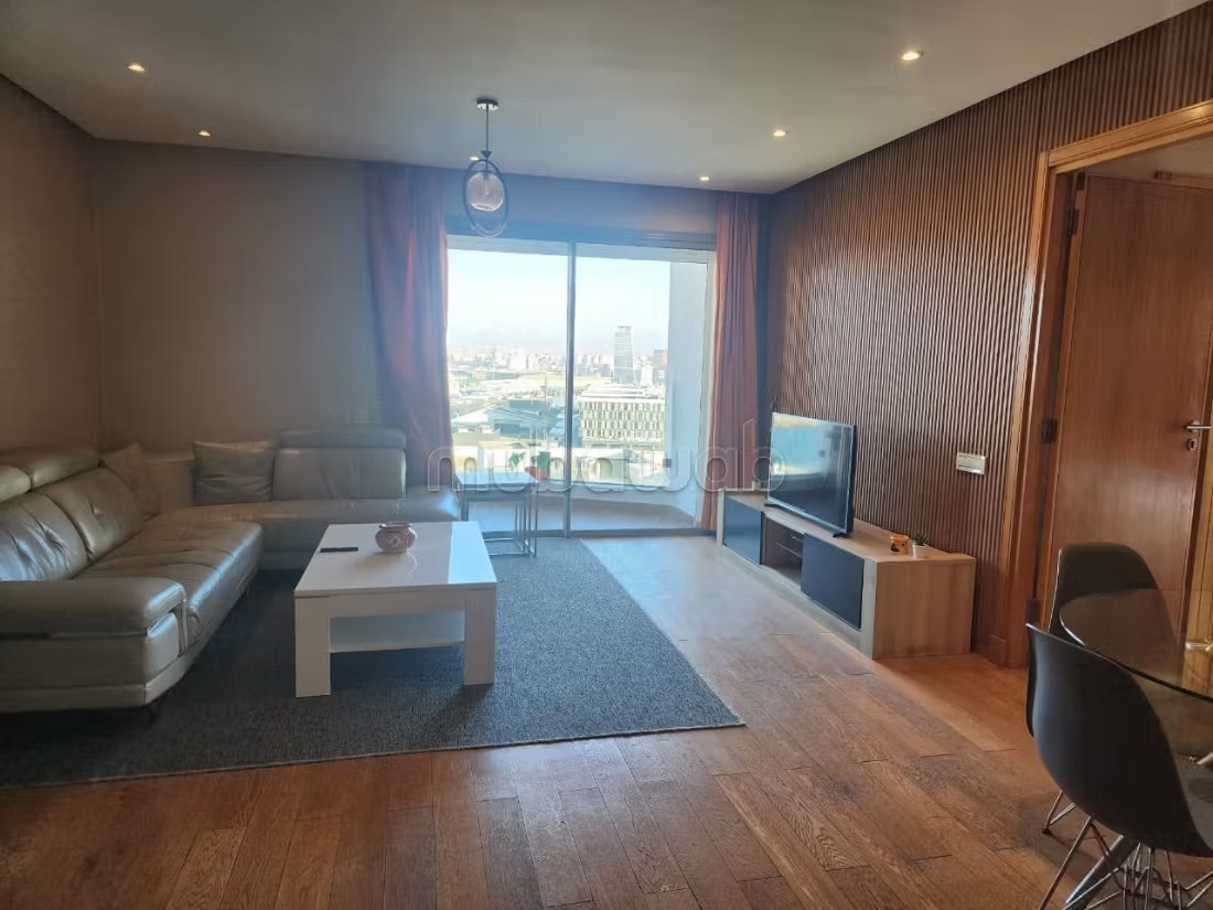 Appartement de vacances à louer à Casablanca Marina. Superficie 75 m². Vue exceptionnelle sur la mer, chauffage central - Photo 19