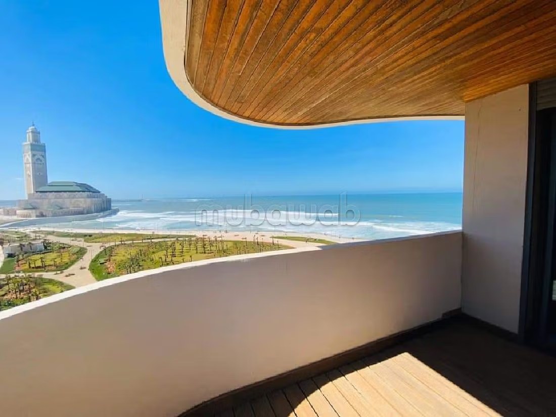Appartement de vacances à louer à Casablanca Marina. Superficie 75 m². Vue exceptionnelle sur la mer, chauffage central - Photo 6