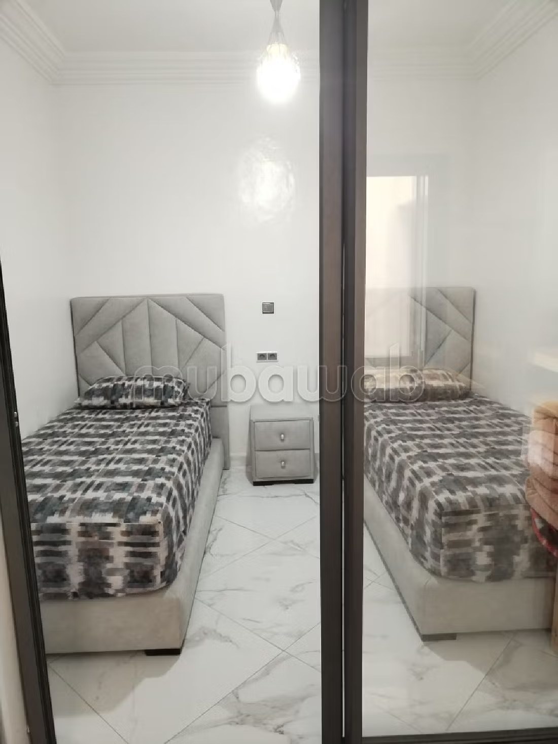 Location d'un appartement à Borj. Superficie 72 m². Environnement calme avec vue montagne, chauffage central - Photo 9