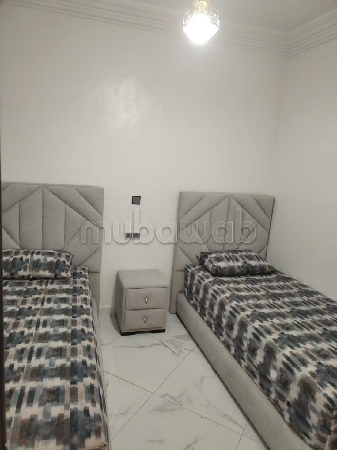 Location d'un appartement à Borj. Superficie 72 m². Environnement calme avec vue montagne, chauffage central - Photo 3