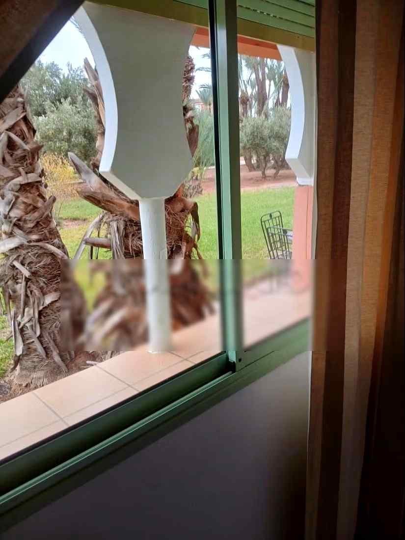 Marrakech les jardins de palmeraie appartement rez de jardin 3ch 2 sdb 3 terrasse golf Piscine sécuritéh24