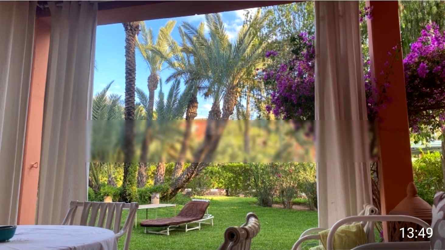 Marrakech les jardins de palmeraie appartement rez de jardin 3ch 2 sdb 3 terrasse golf Piscine sécuritéh24 - Photo 2
