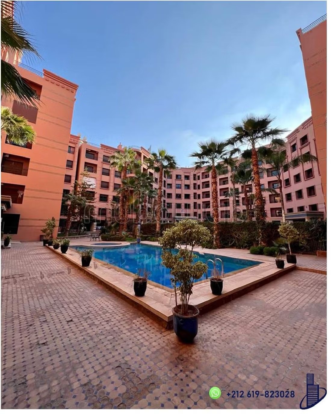 Appartement chambre salon à Marrakech - Photo 9