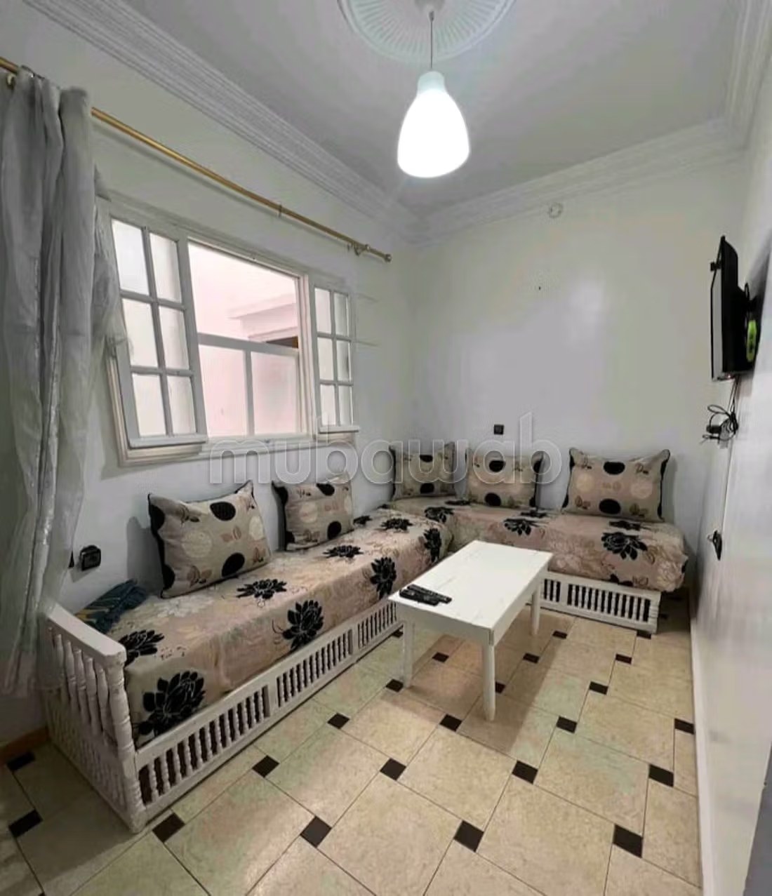 Appartement de vacances à louer à Bab Sbaa.
Superficie 73 m².
Nombre minimum de nuitées 1
