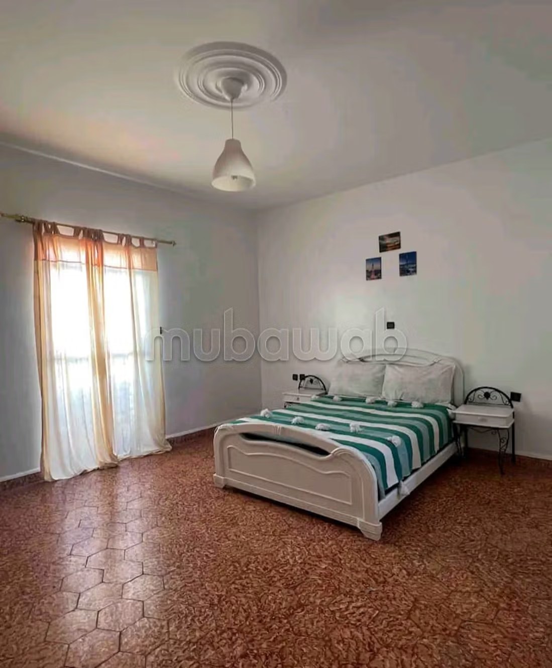 Appartement de vacances à louer à Bab Sbaa.
Superficie 73 m².
Nombre minimum de nuitées 1