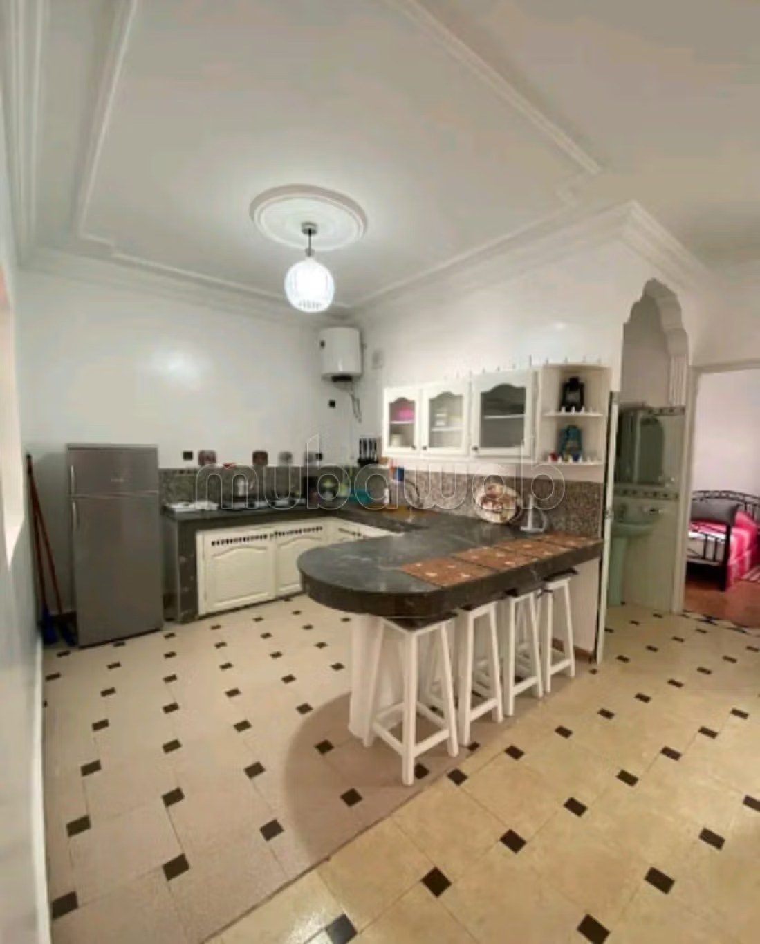 Appartement de vacances à louer à Bab Sbaa.
Superficie 73 m².
Nombre minimum de nuitées 1