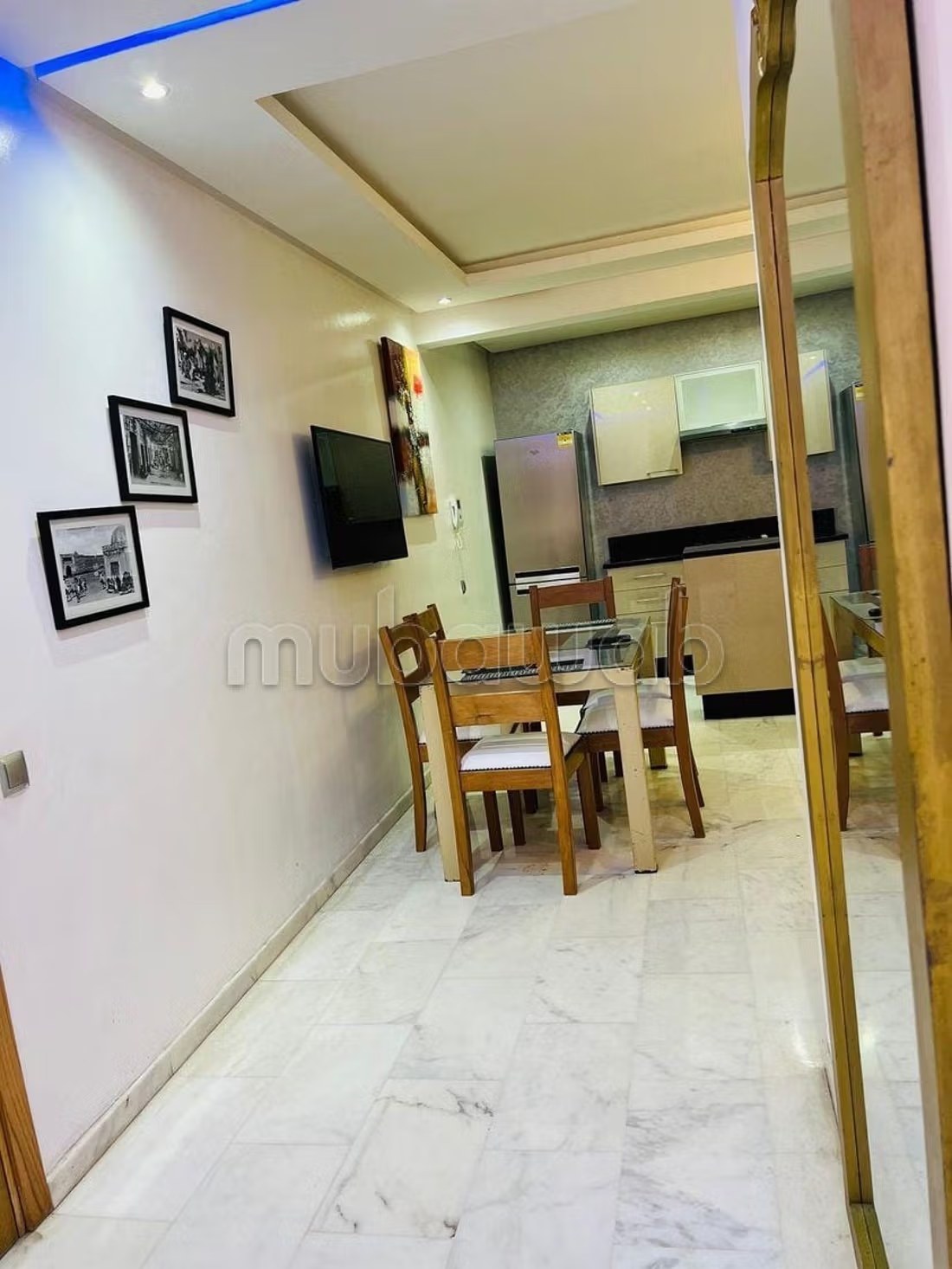 Appartements à louer à Guéliz. 2 pièces confortables. Salon Marocain et antenne parabolique - Photo 7