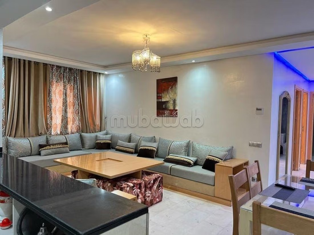 Appartements à louer à Guéliz. 2 pièces confortables. Salon Marocain et antenne parabolique - Photo 8