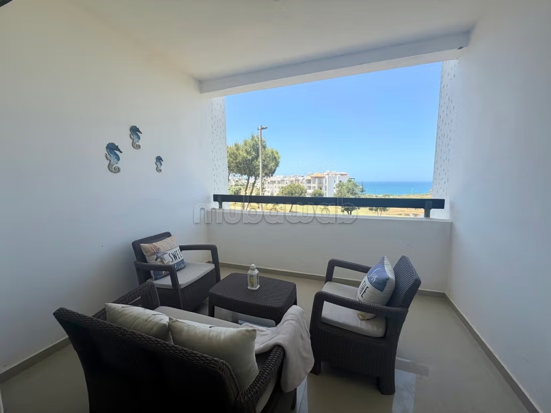 Appartement de vacances à louer à Asilah. 1 chambre. Avec ascenseur et terrasse