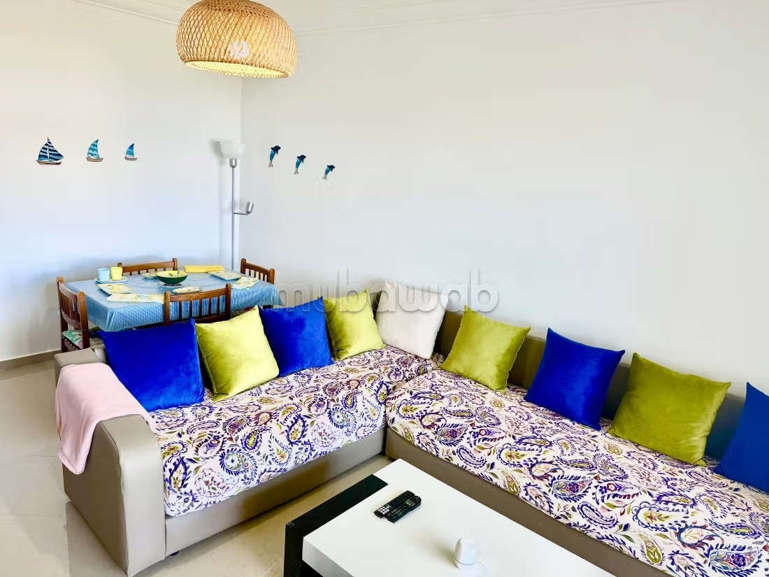 Appartement de vacances à louer à Asilah. 1 chambre. Avec ascenseur et terrasse - Photo 4