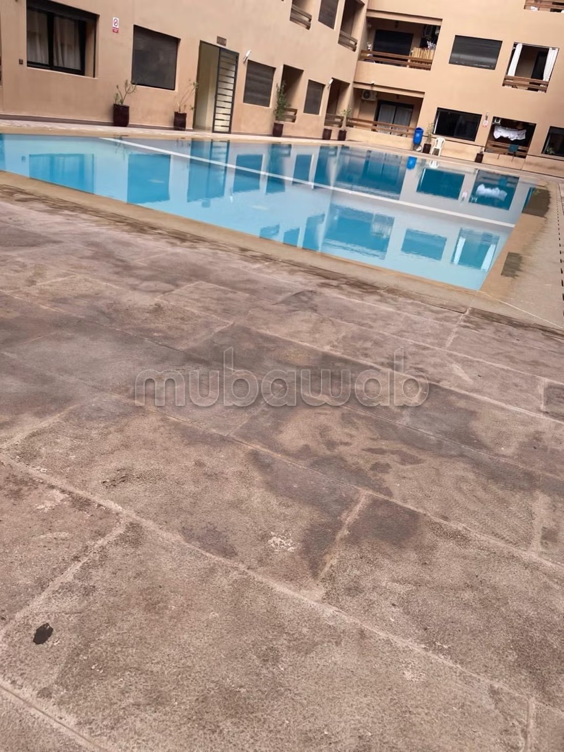 Location saisonnière à Guéliz. 
2 pièces. 
Piscine, climatisation - Photo 11