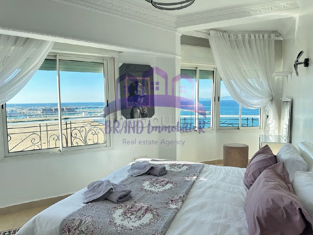 Bel appartement vue direct sur mer à louer TANGER