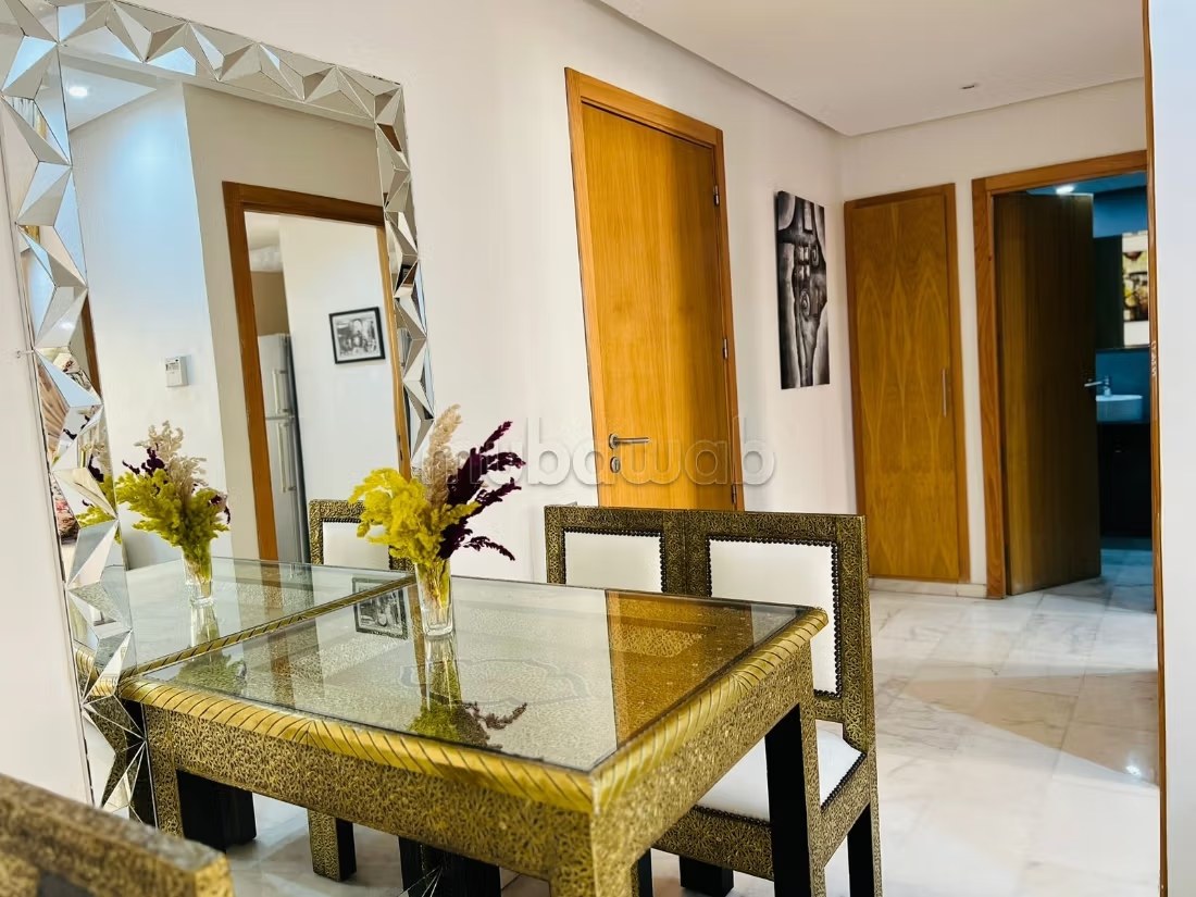 Appartements à louer à Guéliz. 1 chambre. Salon typique marocain, résidence sécurisée - Photo 11