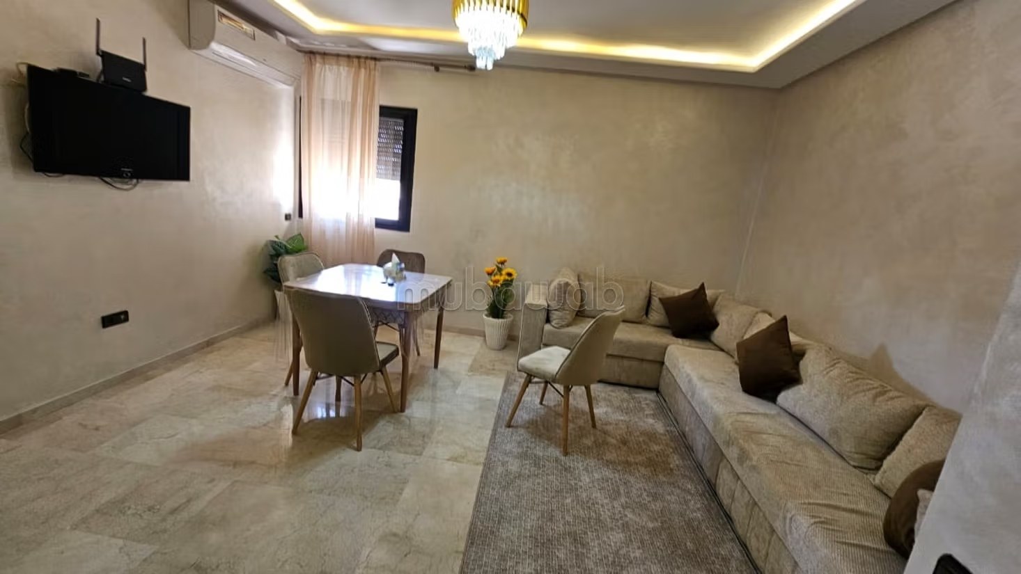 Séjour de vacances à louer à Guéliz. 1 belle chambre. Piscine et service de Conciergerie - Photo 12