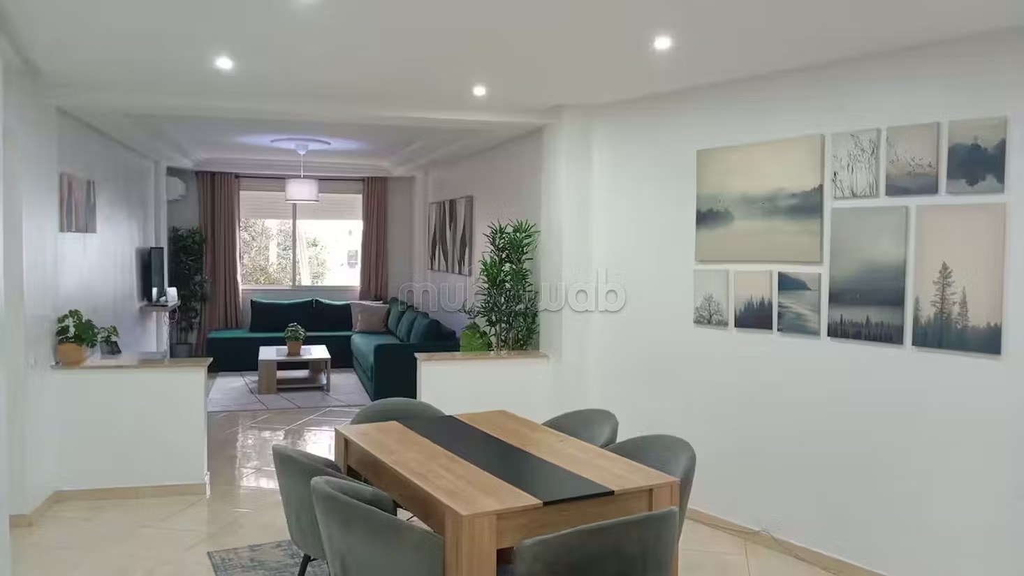 Luxueux & spacieux 3chambres à 1min tour hassan