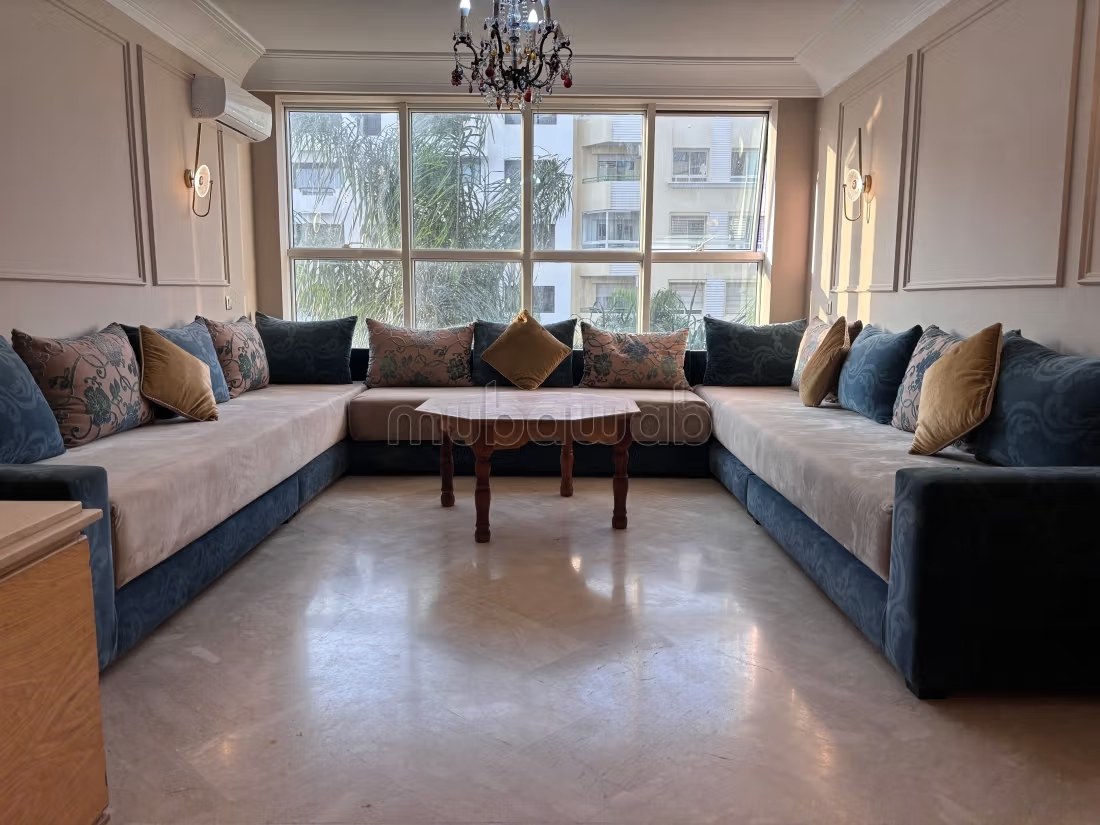 Appartements à louer à Maârif. Surface totale 142 m². Porte blindée et résidence sécurisée - Photo 2