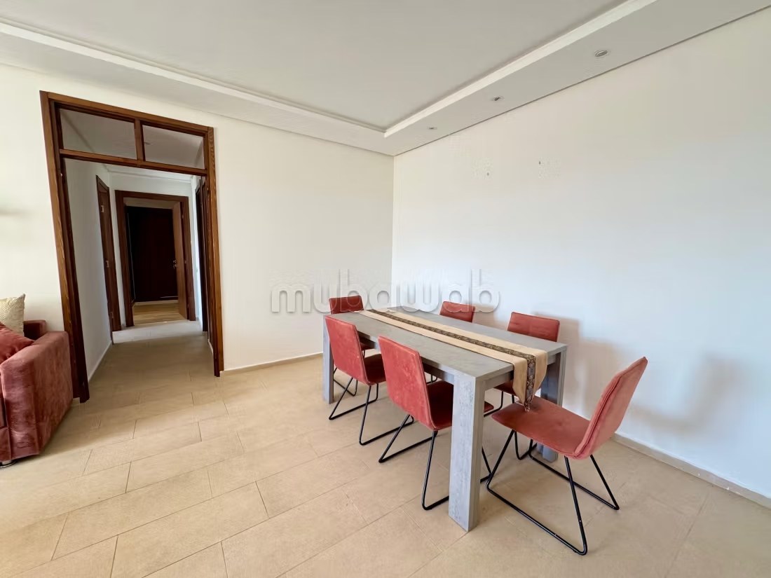Appartement 2 ch sur la corniche de Rabat