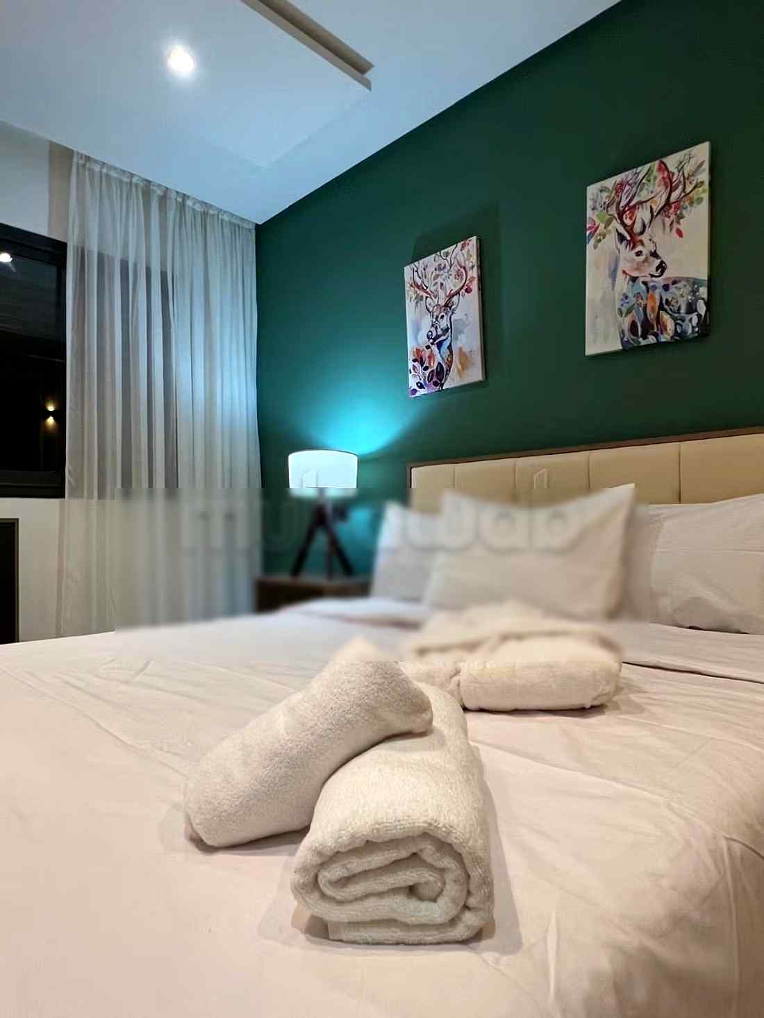 Appartement de vacances à louer à Maârif. Superficie 50 m². Porte blindée et chauffage central - Photo 11