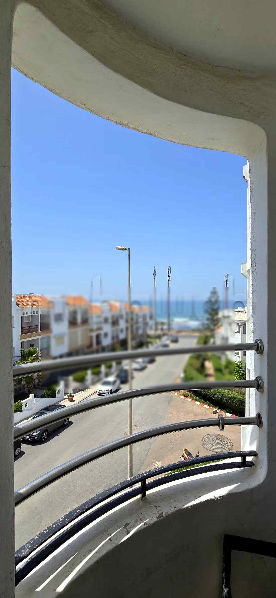 Appartement de vacances à louer à Dar Bouazza. Surface de 100 m². Piscine et Terrasse vue sur océan - Photo 5