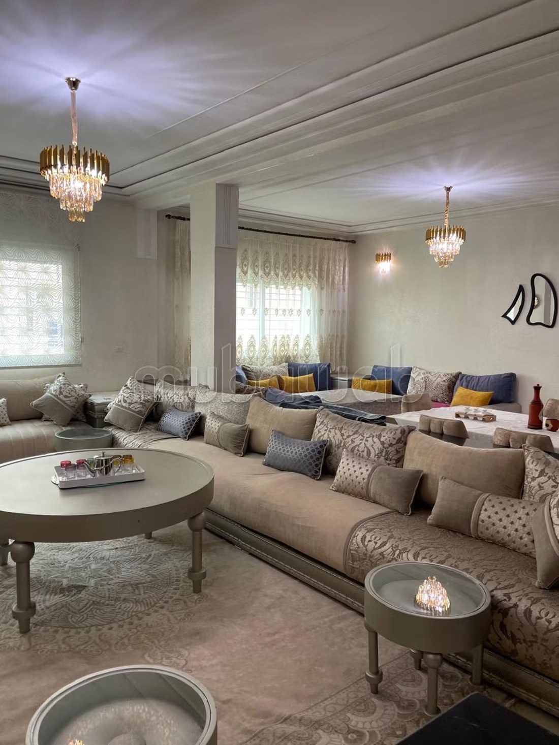 Appartements à louer à Narjis. 
6 grandes pièces. 
Antenne parabolique, résidence sécurisée - Photo 2