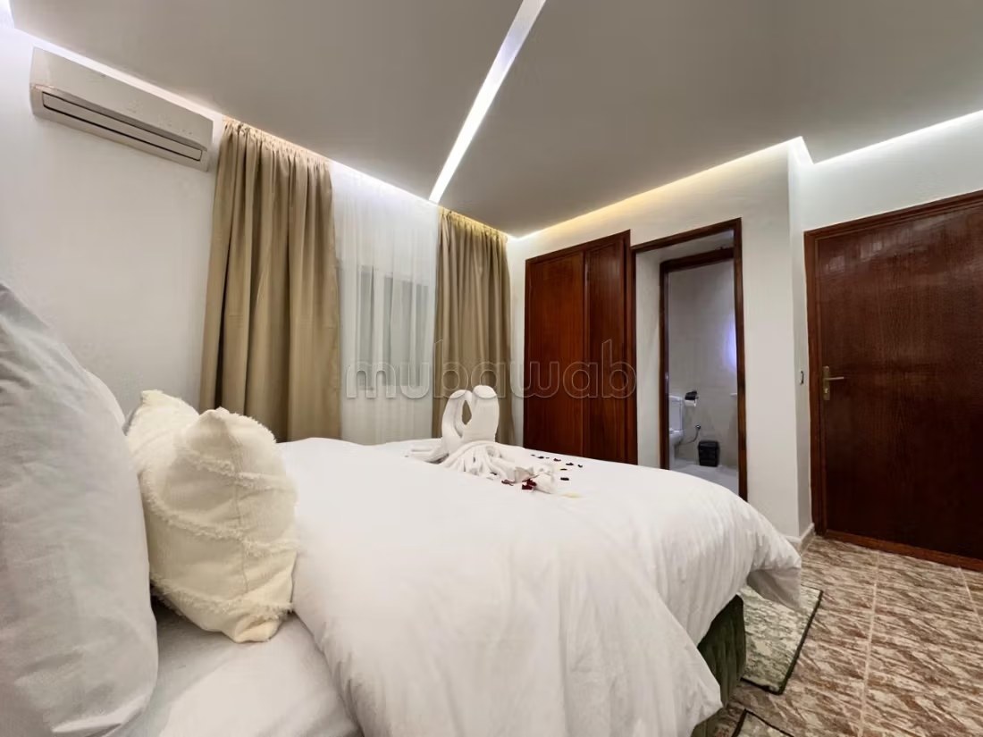Location saisonnière villa haut standing à Malabata. 5 grandes pièces. Salon Marocain, sécurité - Photo 22