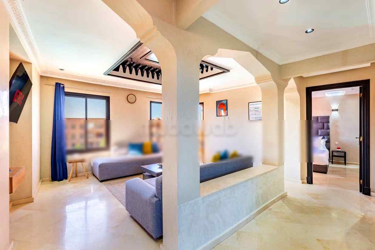 2 chambres resort marrakech proche du centre