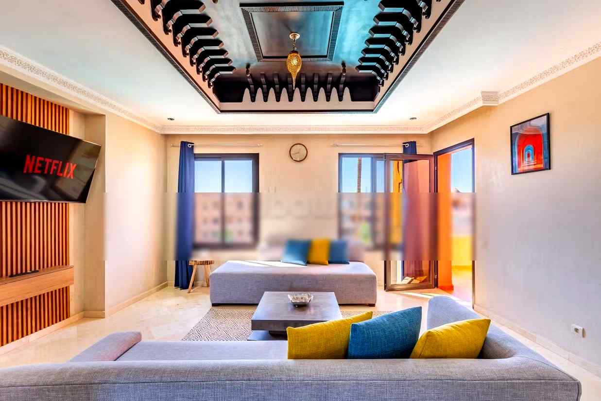 2 chambres resort marrakech proche du centre - Photo 3