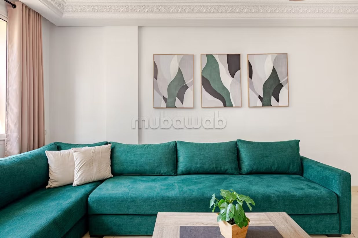 Luxueux & spacieux 3chambres à 1min tour hassan