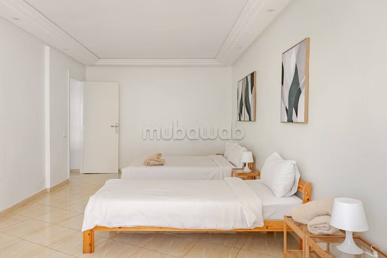 Luxueux & spacieux 3chambres à 1min tour hassan