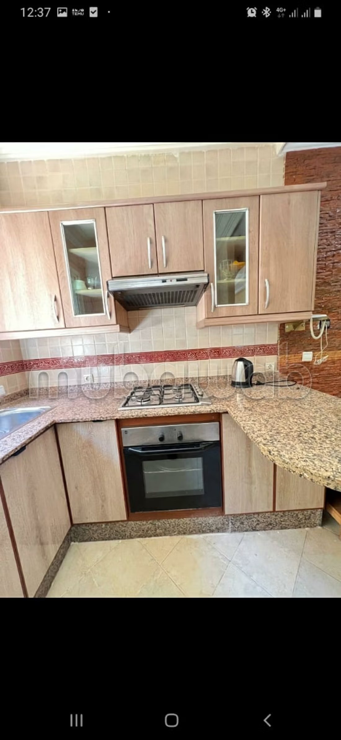 Appartement de vacances à louer à Agdal. 1 Pièce. Téléviseur