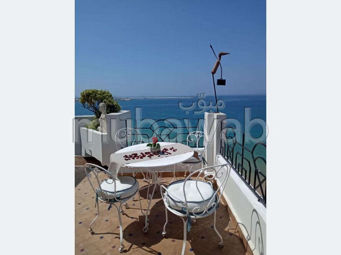 Appartement de vacances avec terrasse vue mer 1er ligne de plage