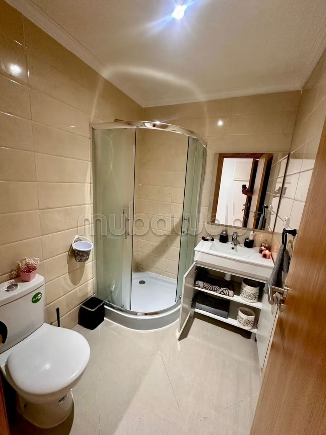 Location d'un appartement à Asilah. 2 pièces. Porte blindée et système de double vitrage - Photo 5