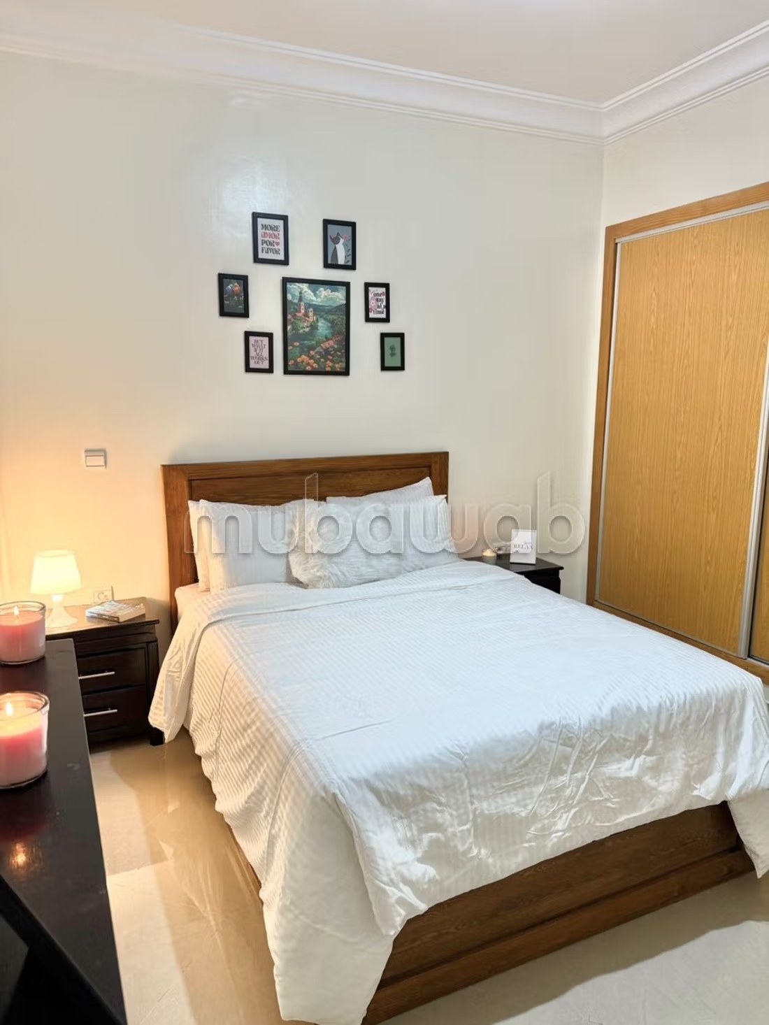 Location d'un appartement à Asilah. 2 pièces. Porte blindée et système de double vitrage - Photo 11