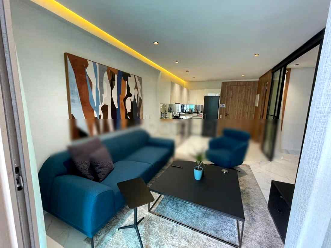 Location d'un appartement à Maârif. 
2 grandes pièces. 
Avec ascenseur et terrasse - Photo 3