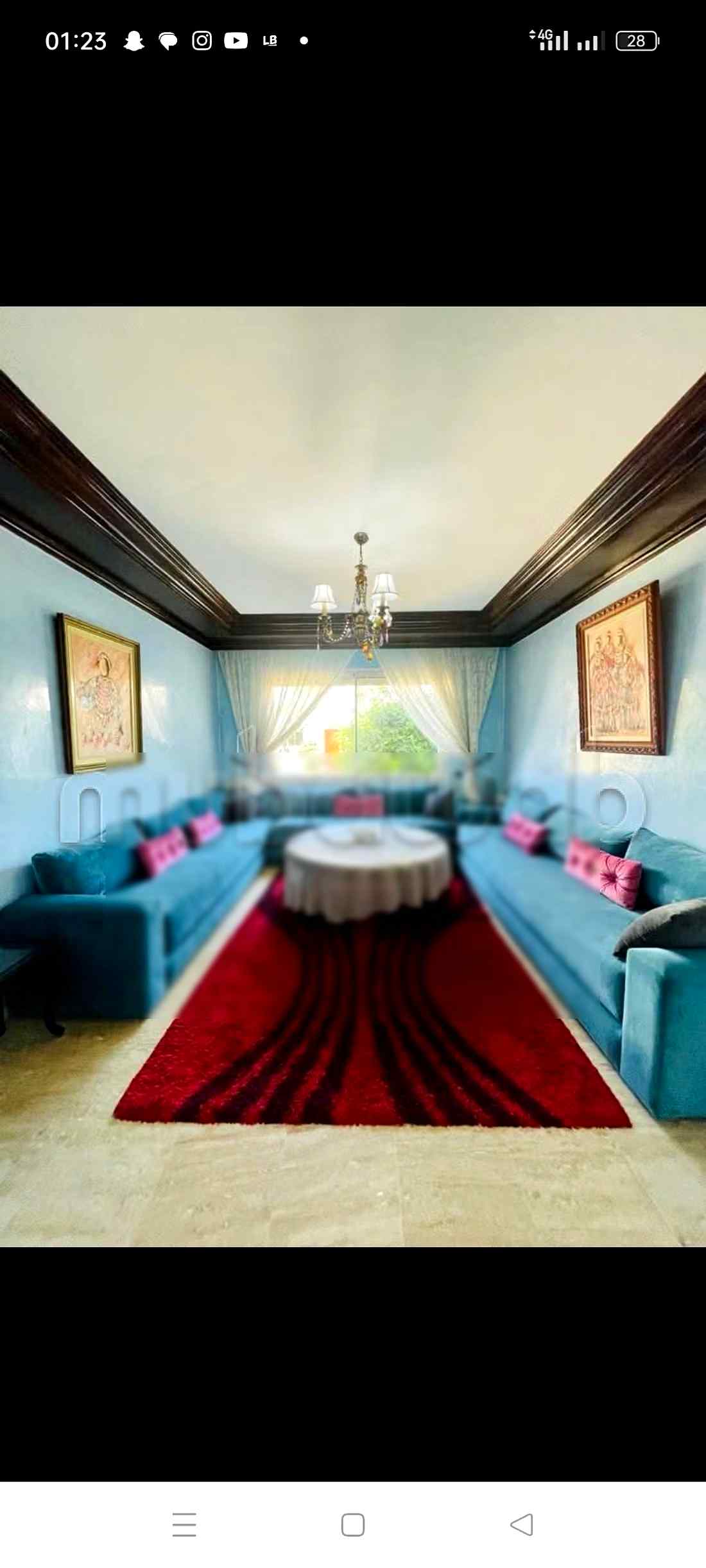 Location saisonnière villa haut standing à Ain Diab. 5 chambres. Terrasse et jardin - Photo 3