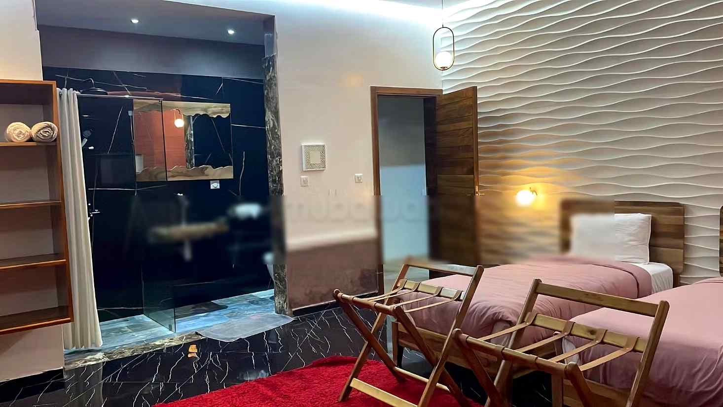 Maison de luxe à louer à Route de Ouarzazate. Surface totale 350 m². Vue exceptionnelle sur la montagne, chauffage central - Photo 18