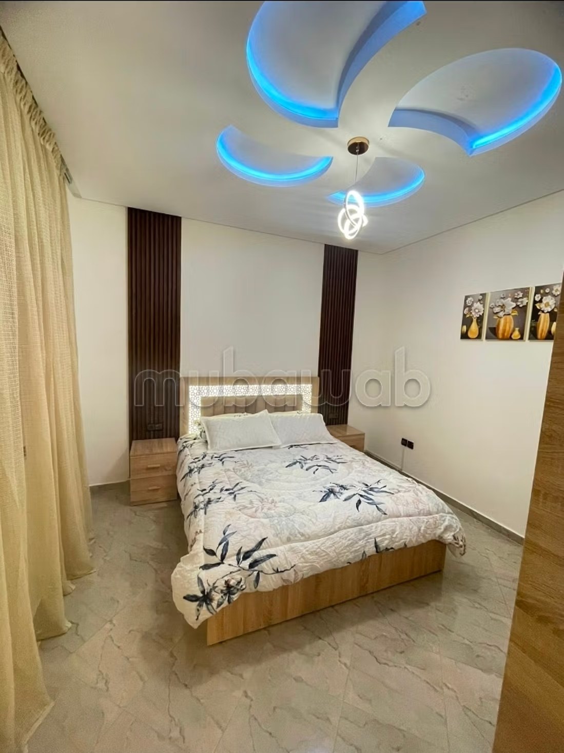 Location d'un appartement à Hay Chmaou. 
3 grandes pièces. 
Salon traditionnel, antenne parabolique générale - Photo 6