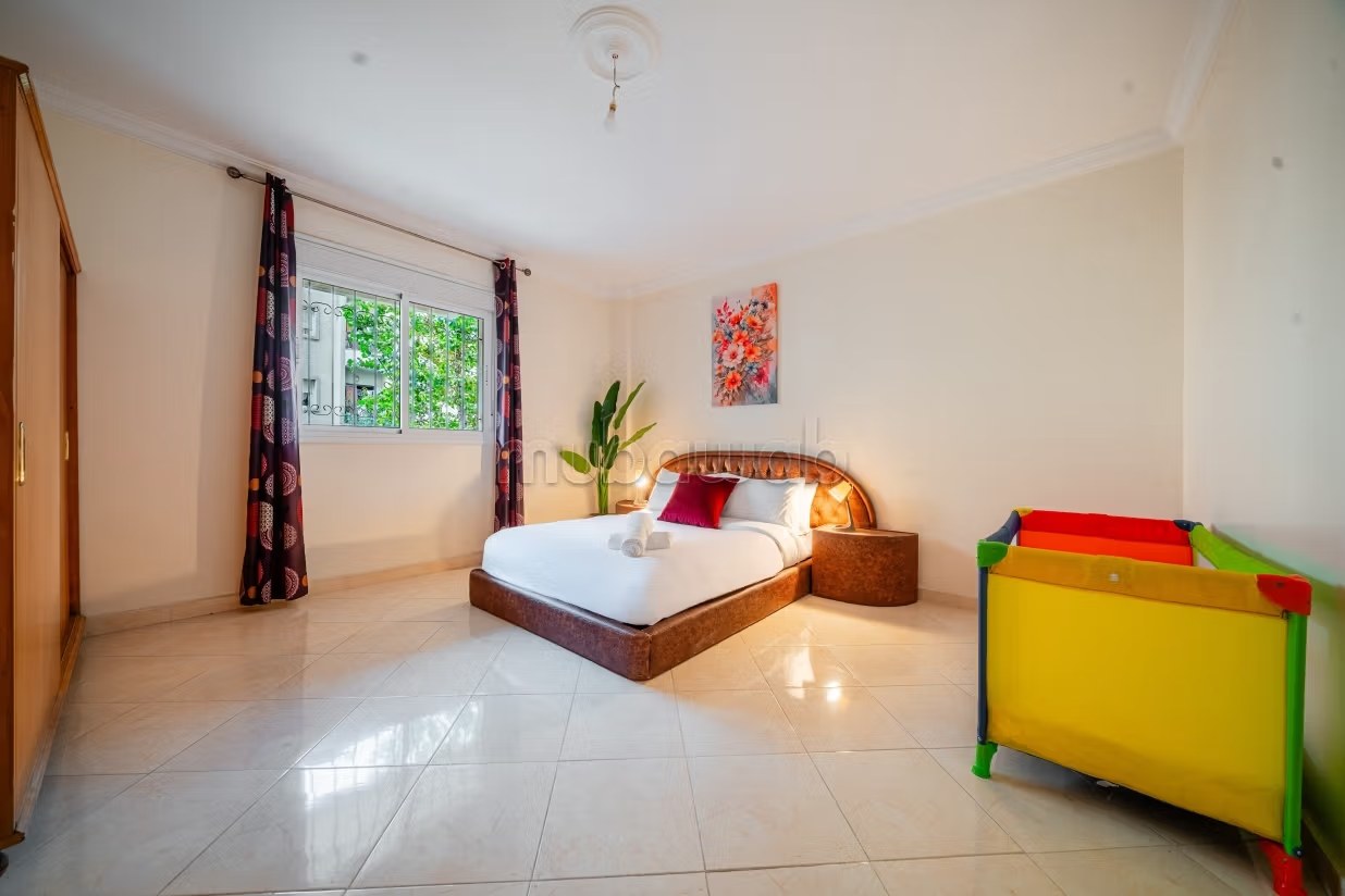 Appartements à louer à Aharrarine. Superficie 101 m². Salon typique marocain, résidence sécurisée - Photo 8