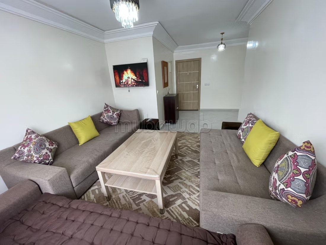 Appartement à louer quotidiennement surplombant la plage d'Anza à Agadir