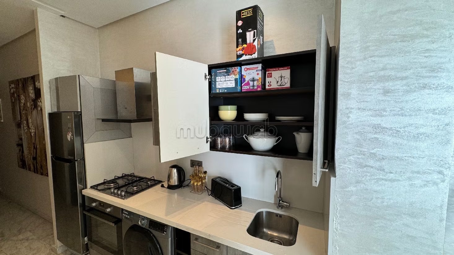 Locatiom vacances Casablanca appartement 2 chambres salon - Photo 7