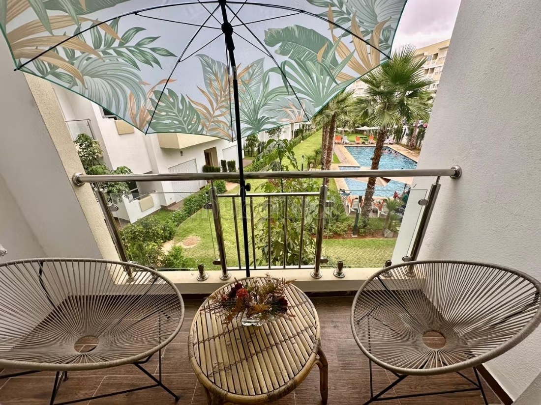 Location d'un appartement à Assanaouber. 
Superficie 74 m². 
Terrasse et ascenseur