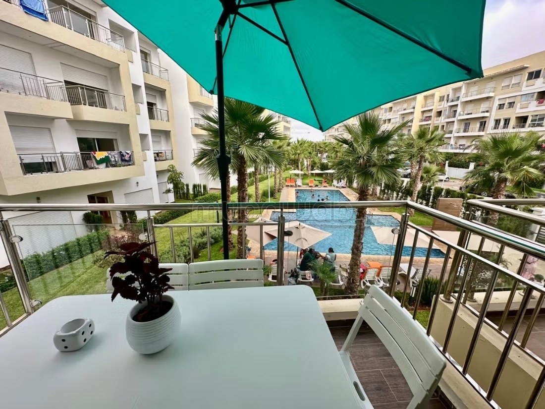 Location d'un appartement à Assanaouber. 
Superficie 74 m². 
Terrasse et ascenseur