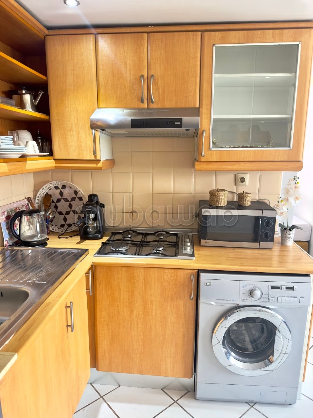 Location d'un appartement à Bourgogne Est. Superficie 55 m². Salon traditionnel marocain, résidence sécurisée - Photo 14